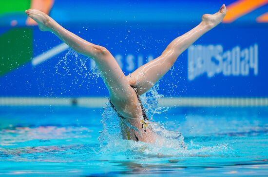 Игры БРИКС. Синхронное плавание. Дуэт. Произвольная программа 