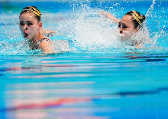 Игры БРИКС. Синхронное плавание. Дуэт. Произвольная программа 