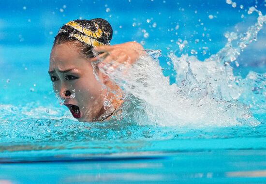 Игры БРИКС. Синхронное плавание. Дуэт. Произвольная программа 