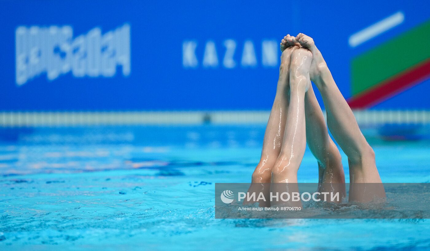 Игры БРИКС. Синхронное плавание. Дуэт. Произвольная программа 