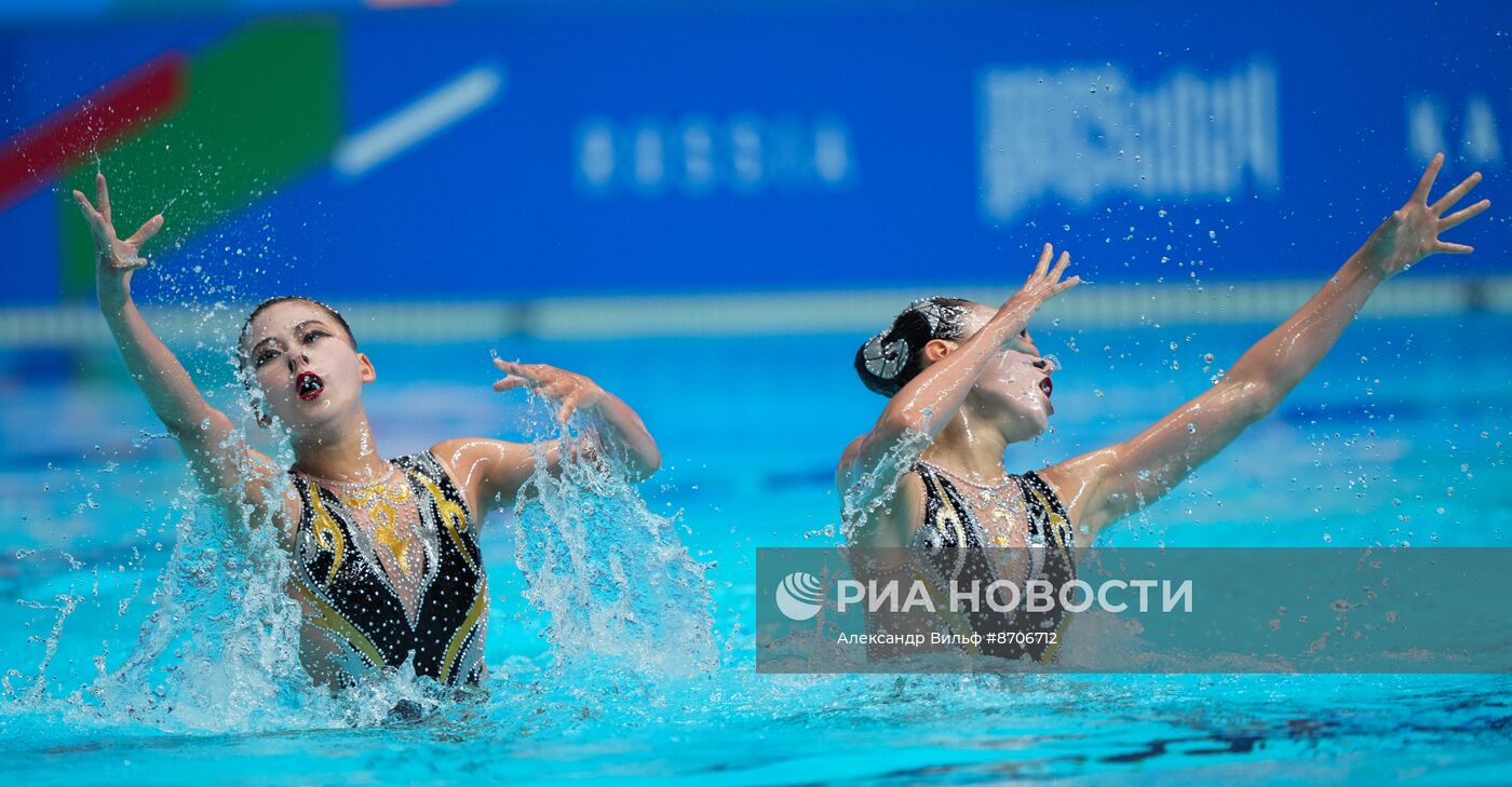 Игры БРИКС. Синхронное плавание. Дуэт. Произвольная программа 