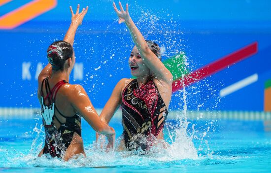 Игры БРИКС. Синхронное плавание. Дуэт. Произвольная программа 