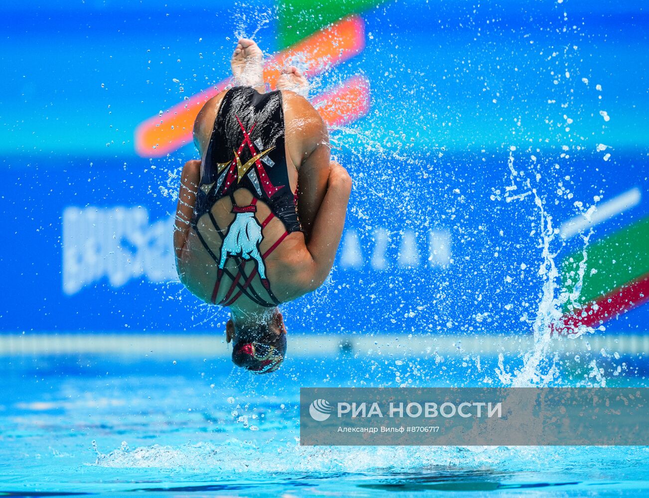 Игры БРИКС. Синхронное плавание. Дуэт. Произвольная программа