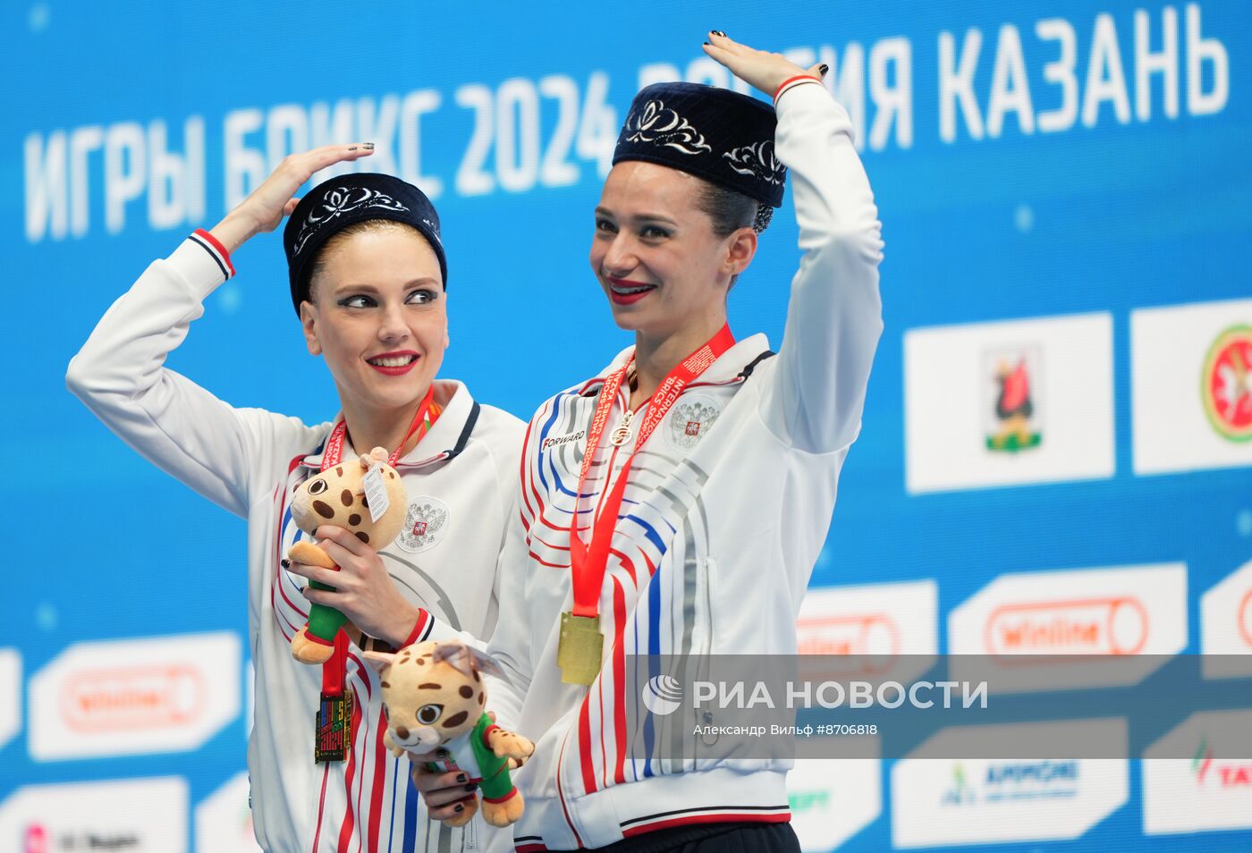 Игры БРИКС. Синхронное плавание. Дуэт. Произвольная программа