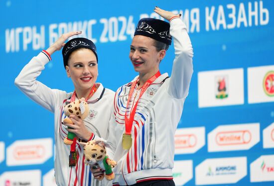 Игры БРИКС. Синхронное плавание. Дуэт. Произвольная программа 