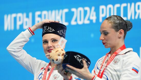 Игры БРИКС. Синхронное плавание. Дуэт. Произвольная программа 