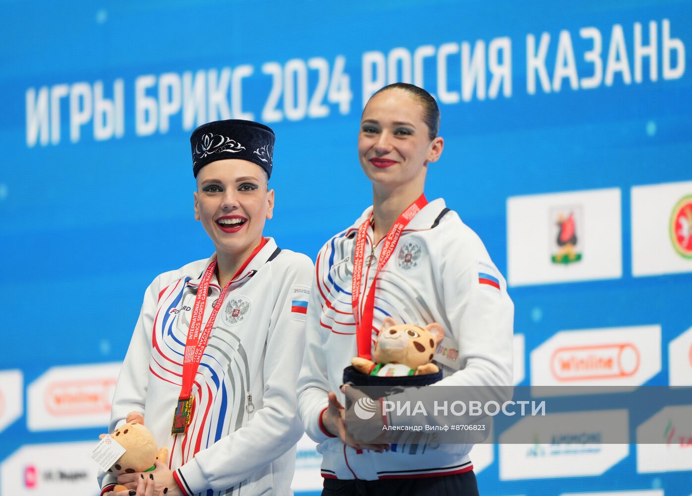 Игры БРИКС. Синхронное плавание. Дуэт. Произвольная программа