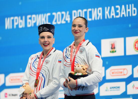 Игры БРИКС. Синхронное плавание. Дуэт. Произвольная программа 