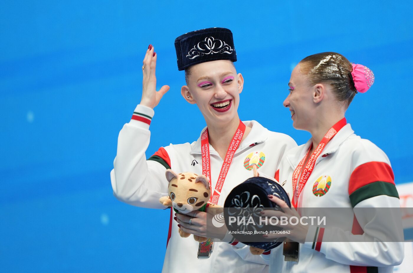 Игры БРИКС. Синхронное плавание. Дуэт. Произвольная программа