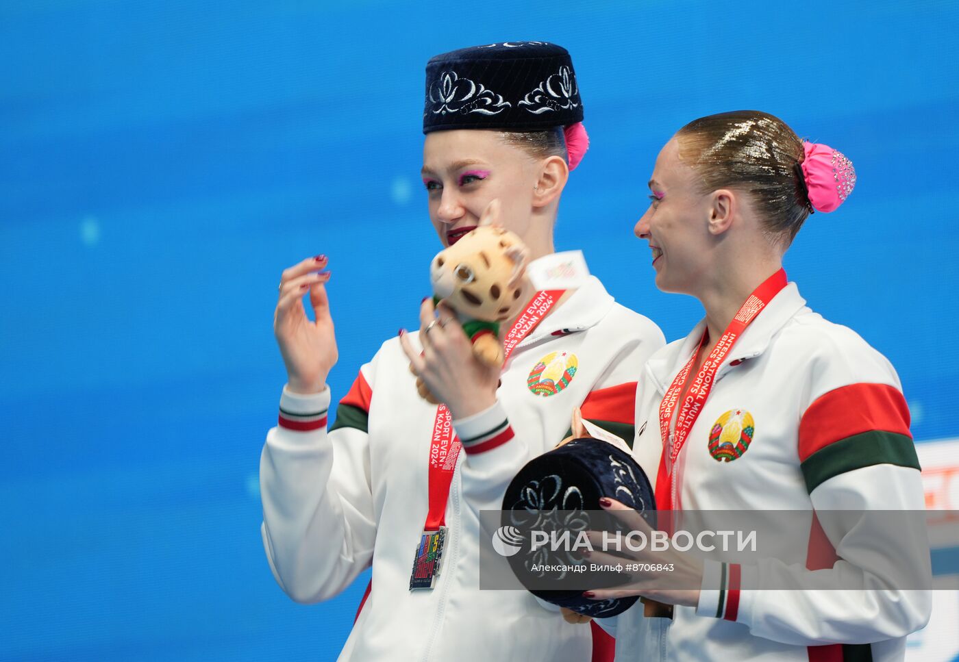 Игры БРИКС. Синхронное плавание. Дуэт. Произвольная программа