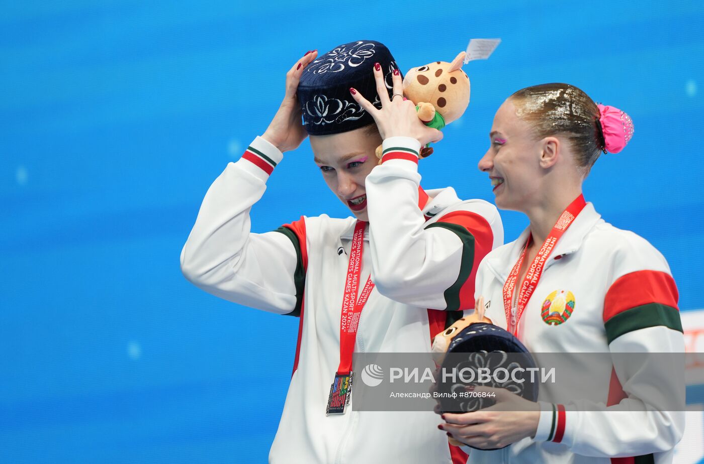 Игры БРИКС. Синхронное плавание. Дуэт. Произвольная программа 