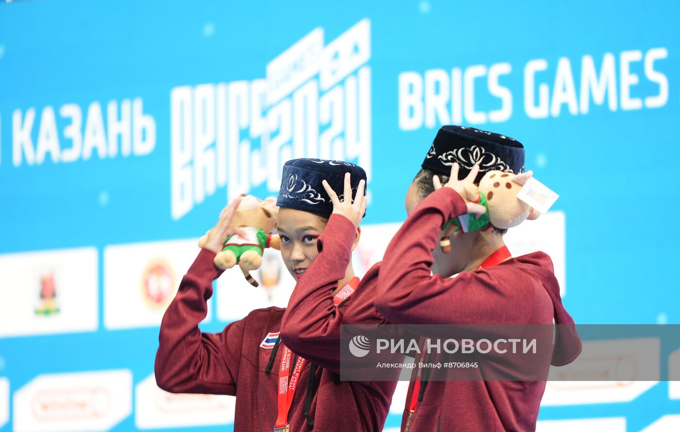 Игры БРИКС. Синхронное плавание. Дуэт. Произвольная программа