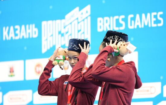 Игры БРИКС. Синхронное плавание. Дуэт. Произвольная программа 