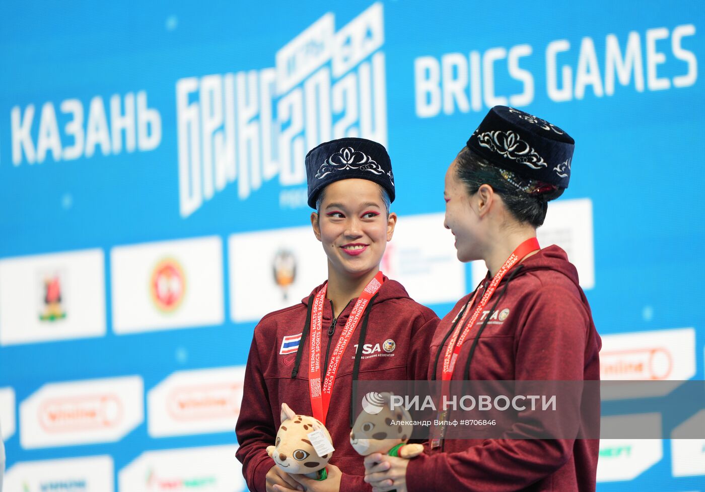 Игры БРИКС. Синхронное плавание. Дуэт. Произвольная программа