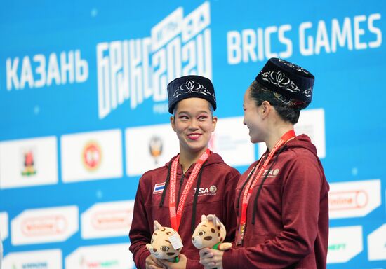 Игры БРИКС. Синхронное плавание. Дуэт. Произвольная программа 