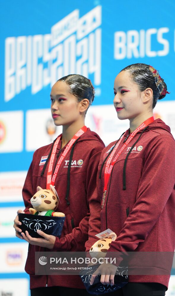 Игры БРИКС. Синхронное плавание. Дуэт. Произвольная программа