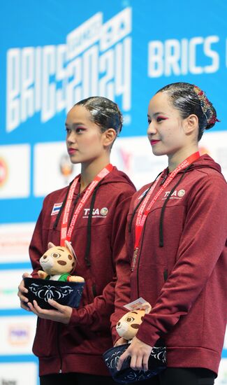 Игры БРИКС. Синхронное плавание. Дуэт. Произвольная программа 