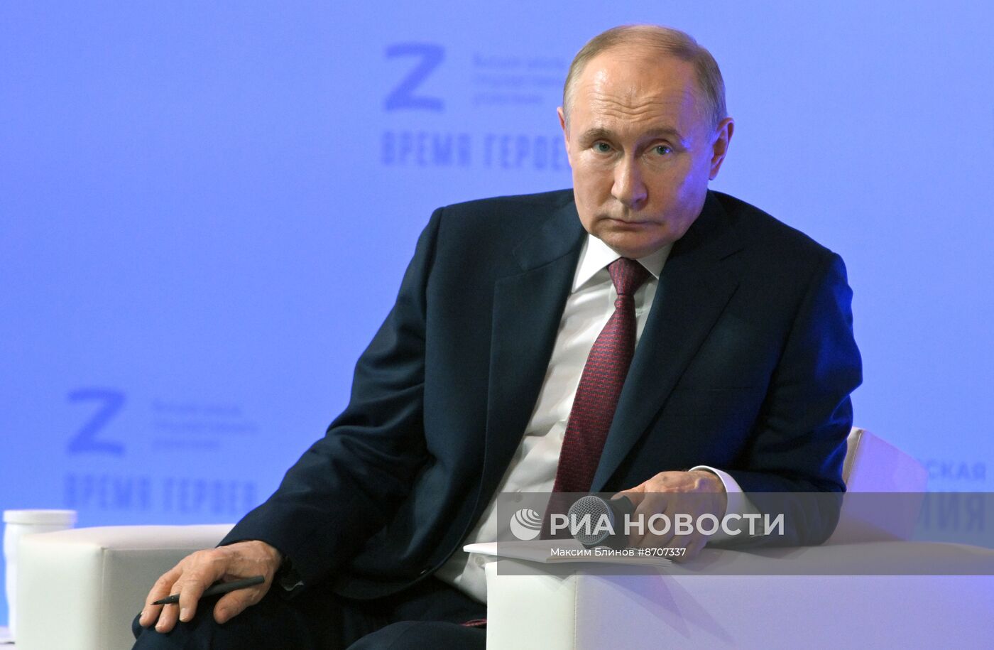 Президент Владимир Путин посетил мастерскую управления "Сенеж"