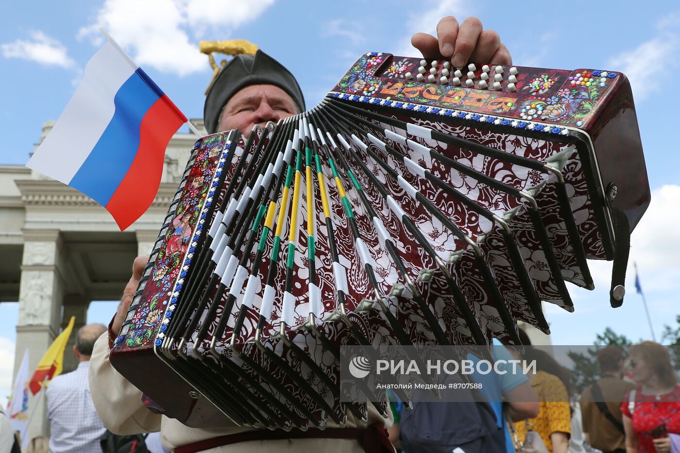 Выставка "Россия". Торжественное открытие праздника "Акатуй"