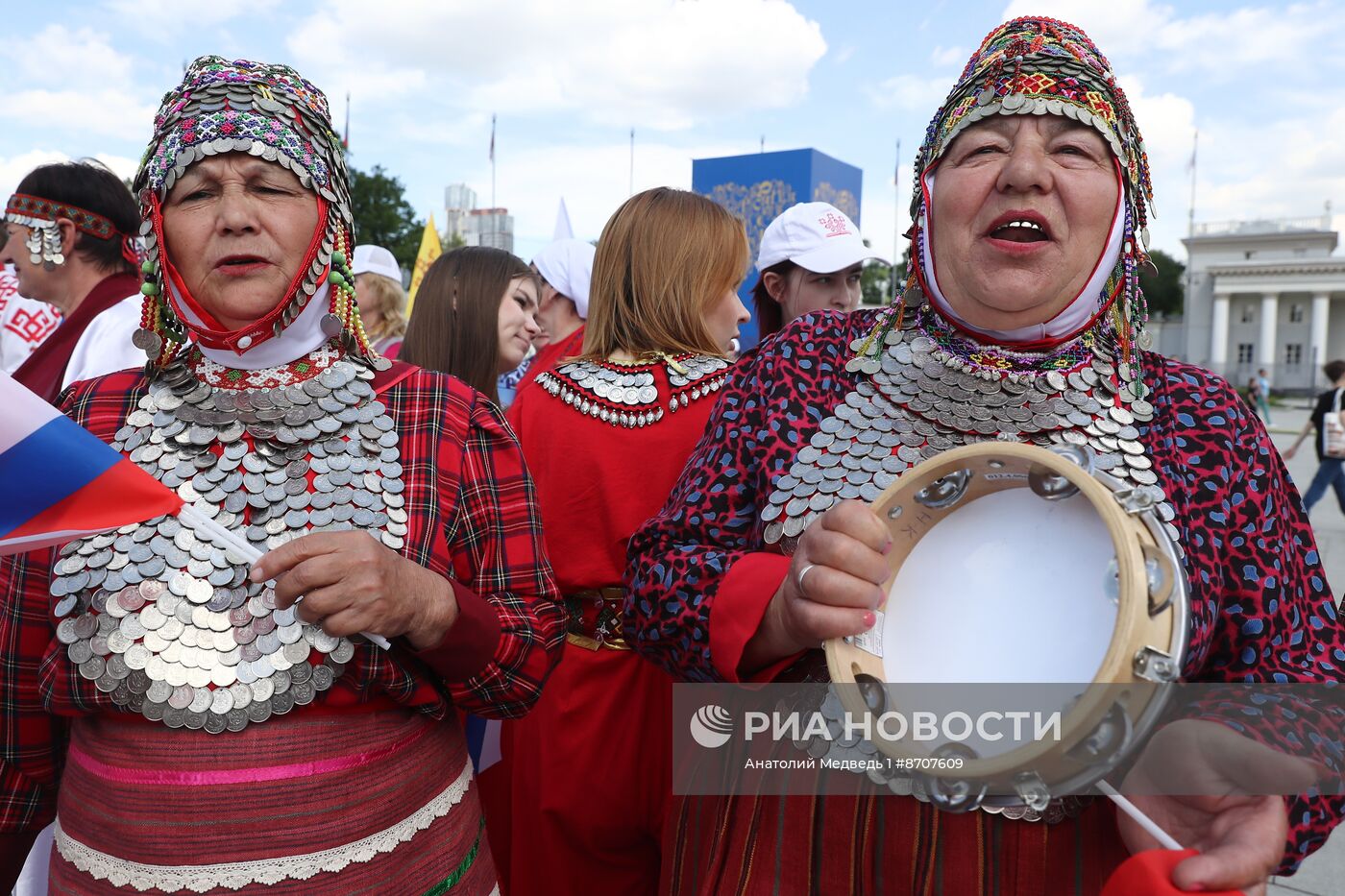 Выставка "Россия". Торжественное открытие праздника "Акатуй"