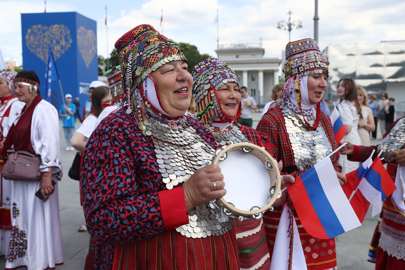 Выставка "Россия". Торжественное открытие праздника "Акатуй"