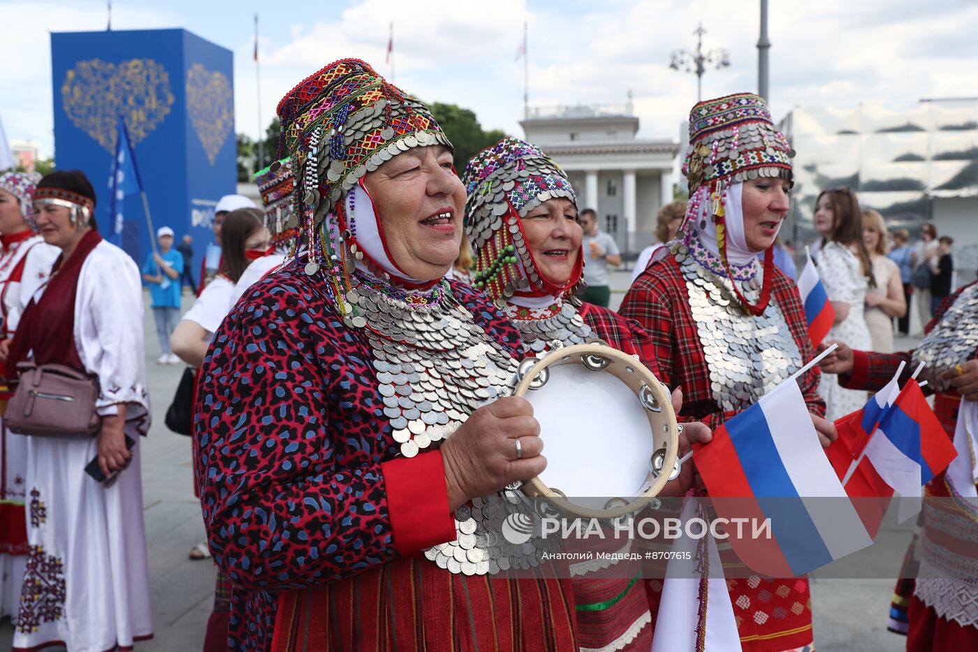 Выставка "Россия". Торжественное открытие праздника "Акатуй"