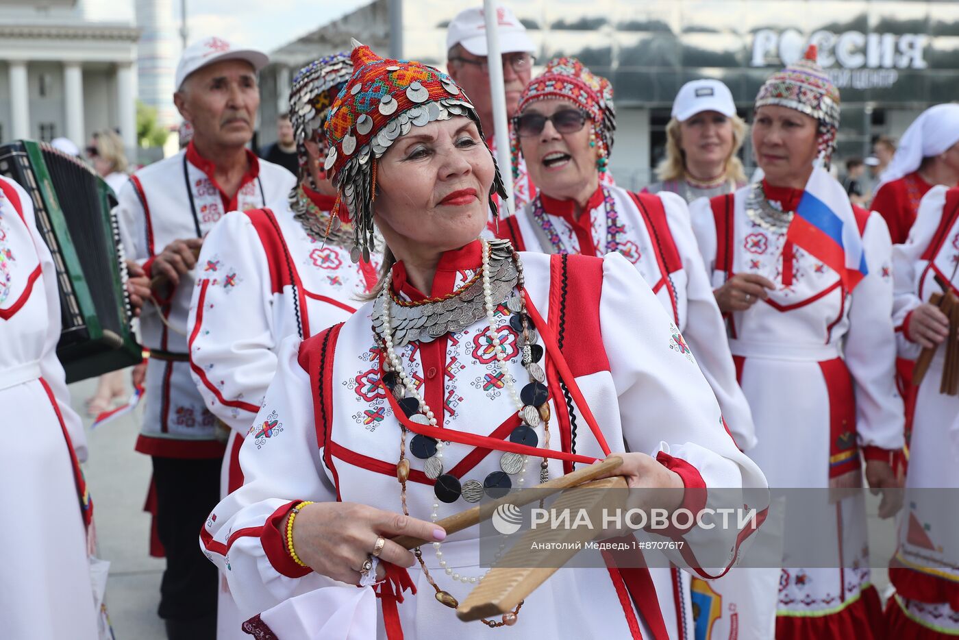 Выставка "Россия". Торжественное открытие праздника "Акатуй"