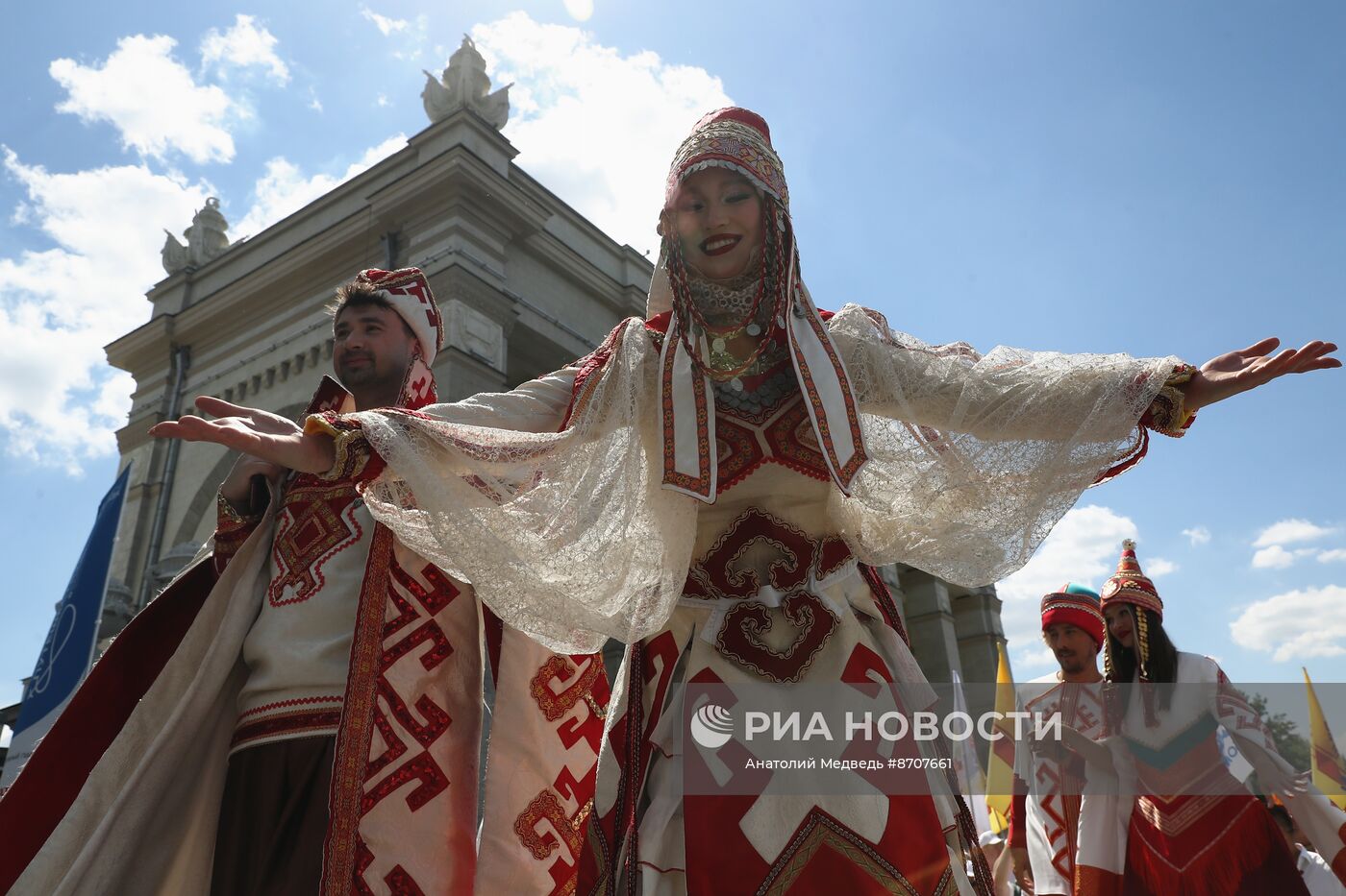 Выставка "Россия". Торжественное открытие праздника "Акатуй"