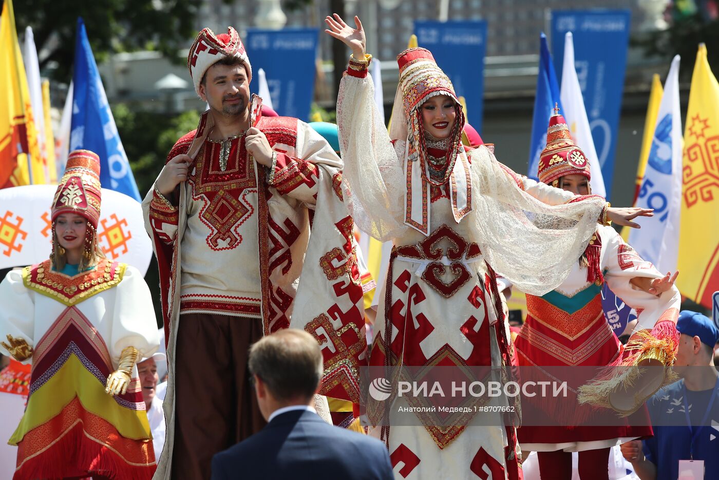 Выставка "Россия". Торжественное открытие праздника "Акатуй"