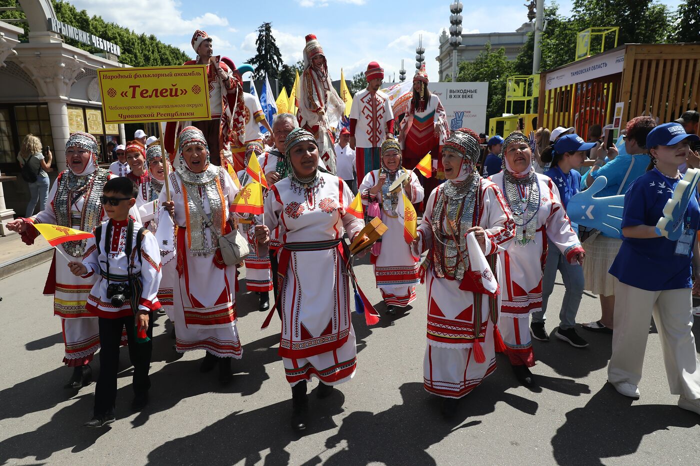 Выставка "Россия". Торжественное открытие праздника "Акатуй"