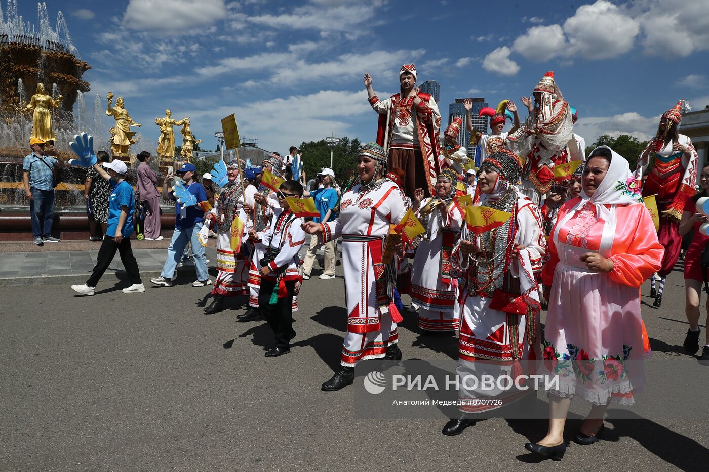 Выставка "Россия". Торжественное открытие праздника "Акатуй"