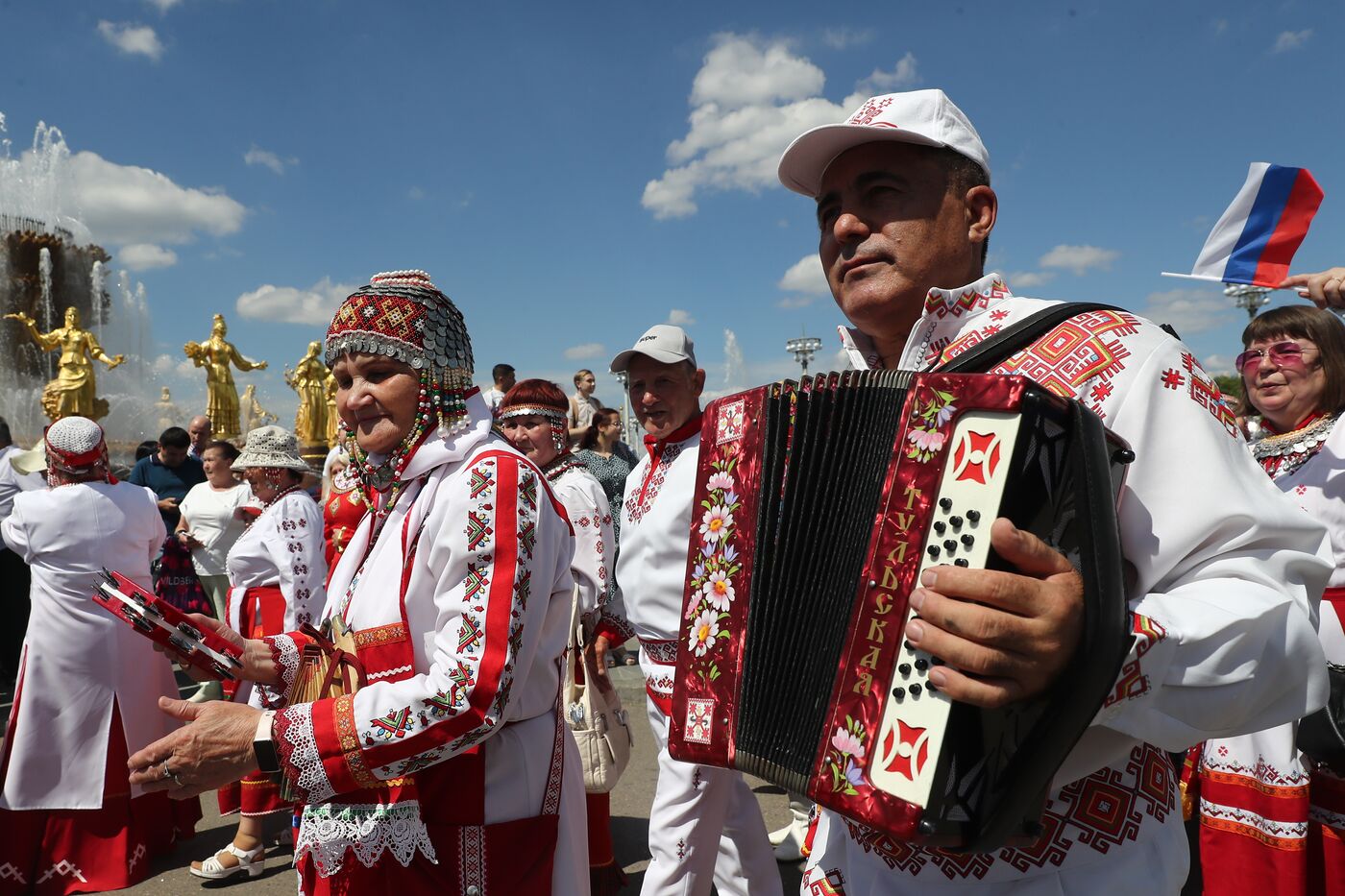 Выставка "Россия". Торжественное открытие праздника "Акатуй"