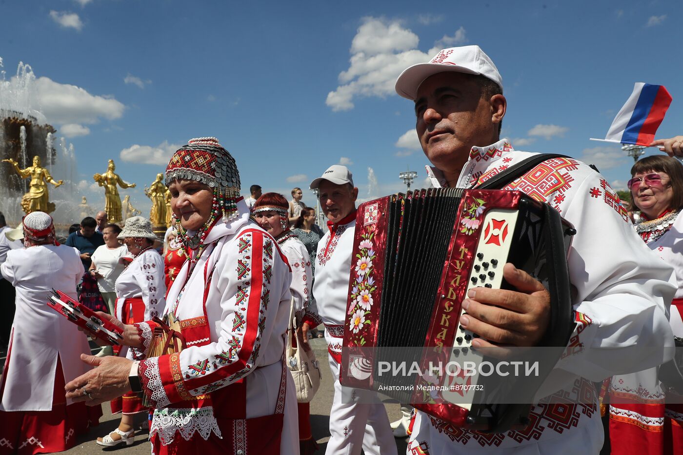 Выставка "Россия". Торжественное открытие праздника "Акатуй"