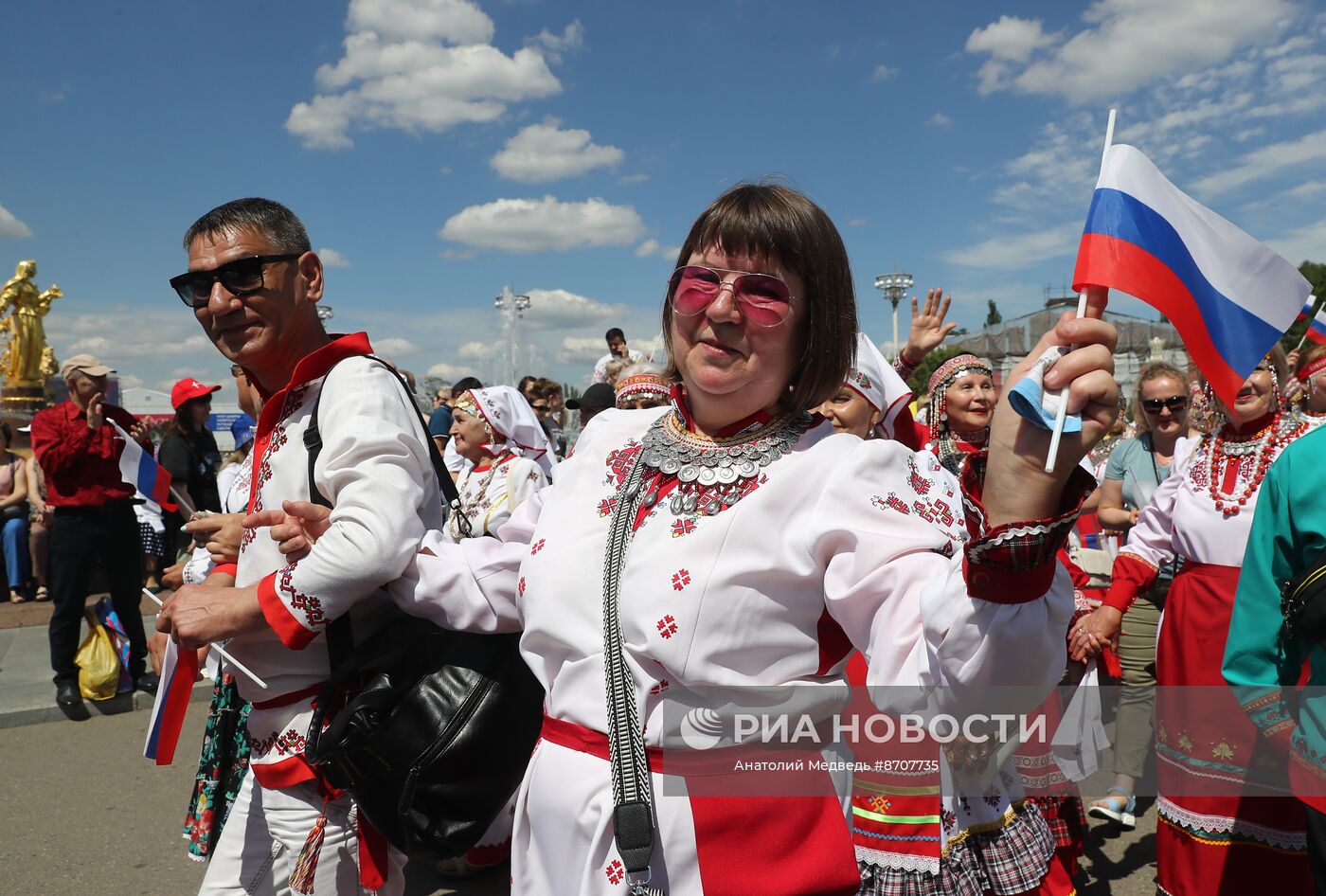 Выставка "Россия". Торжественное открытие праздника "Акатуй"