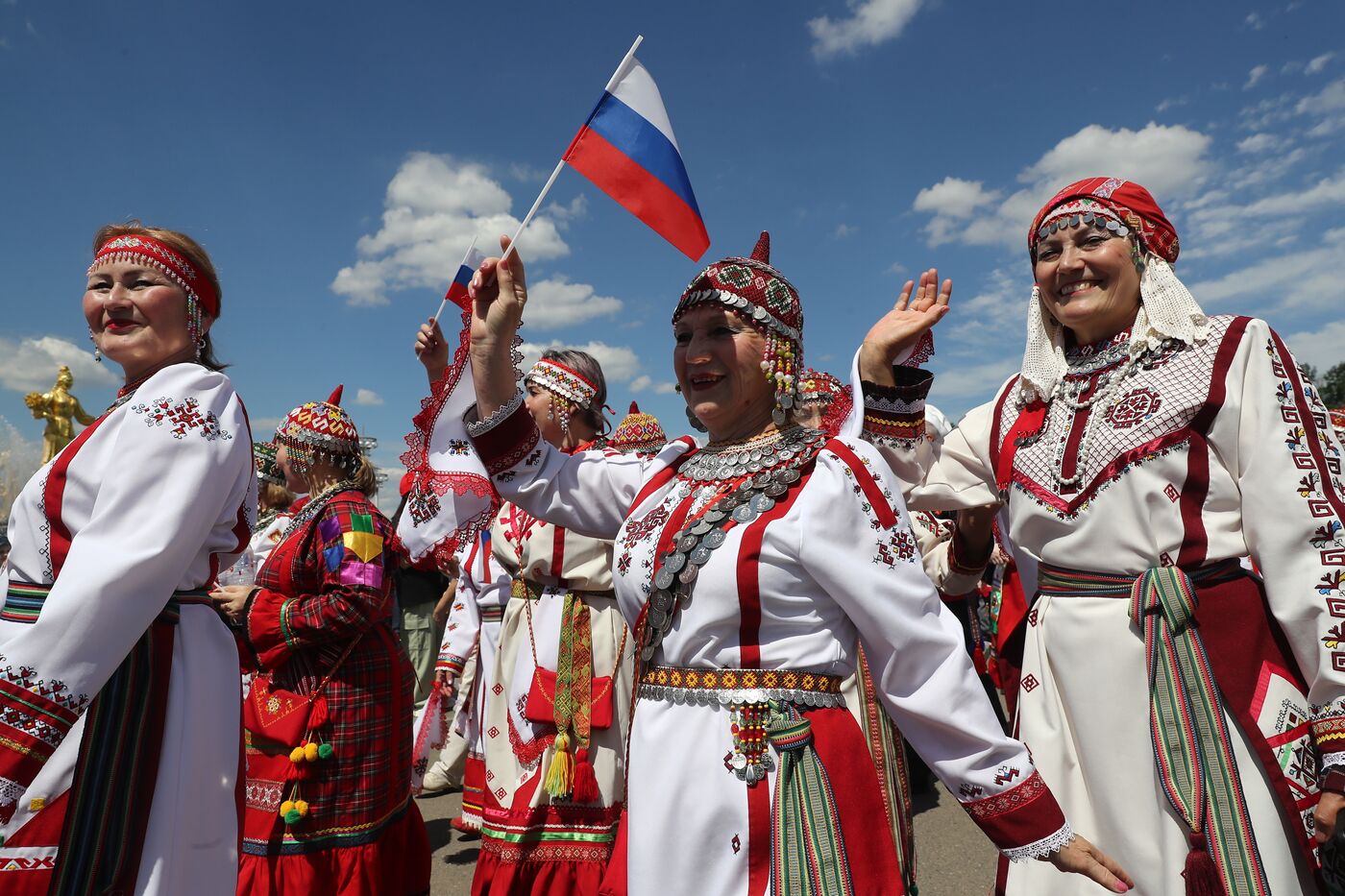 Выставка "Россия". Торжественное открытие праздника "Акатуй"