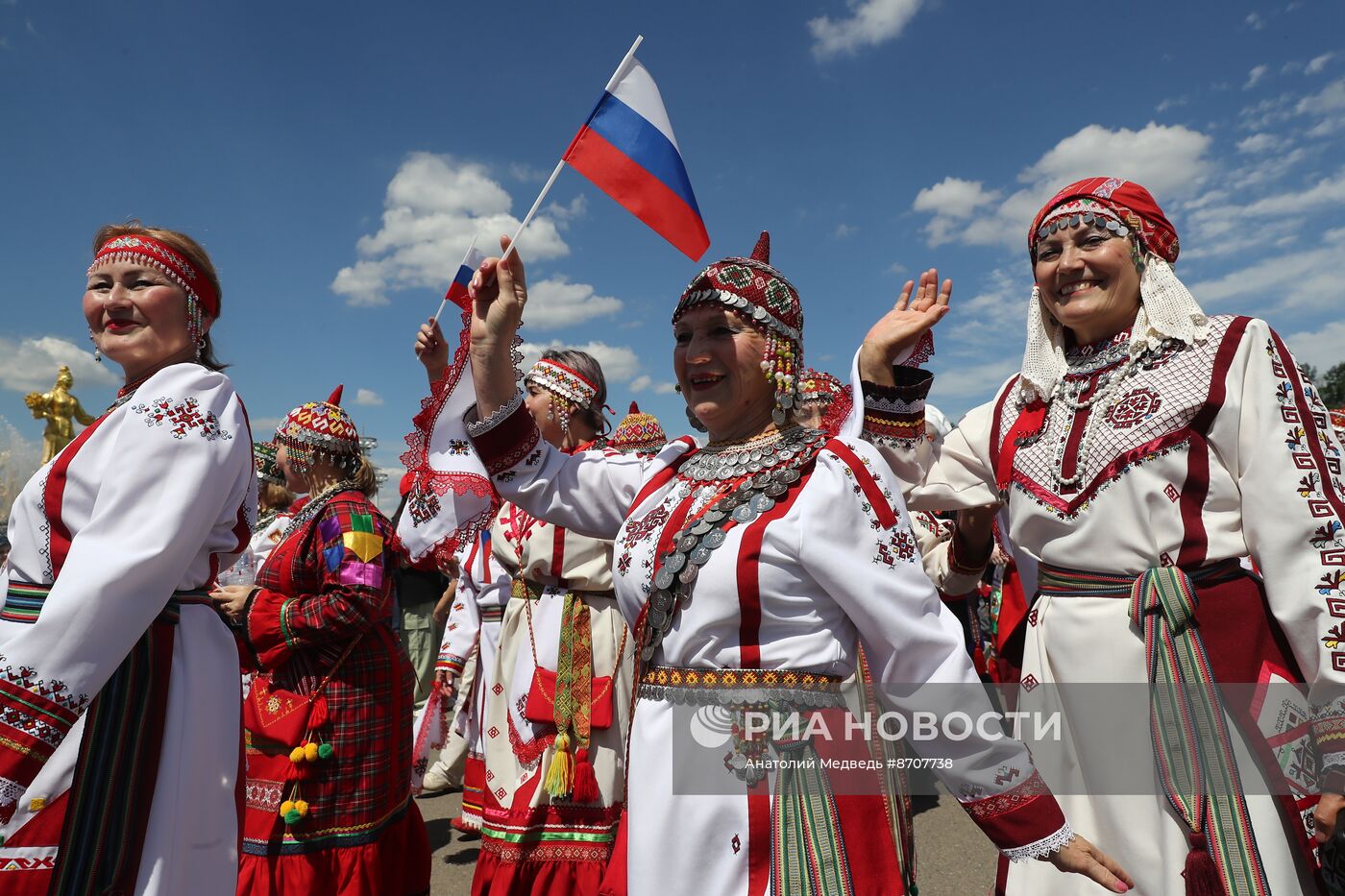 Выставка "Россия". Торжественное открытие праздника "Акатуй"