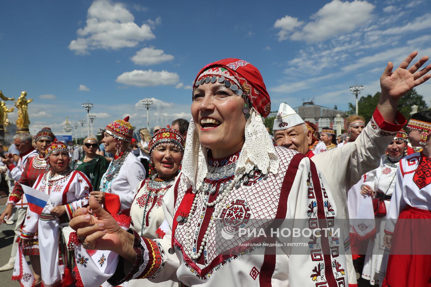 Выставка "Россия". Торжественное открытие праздника "Акатуй"