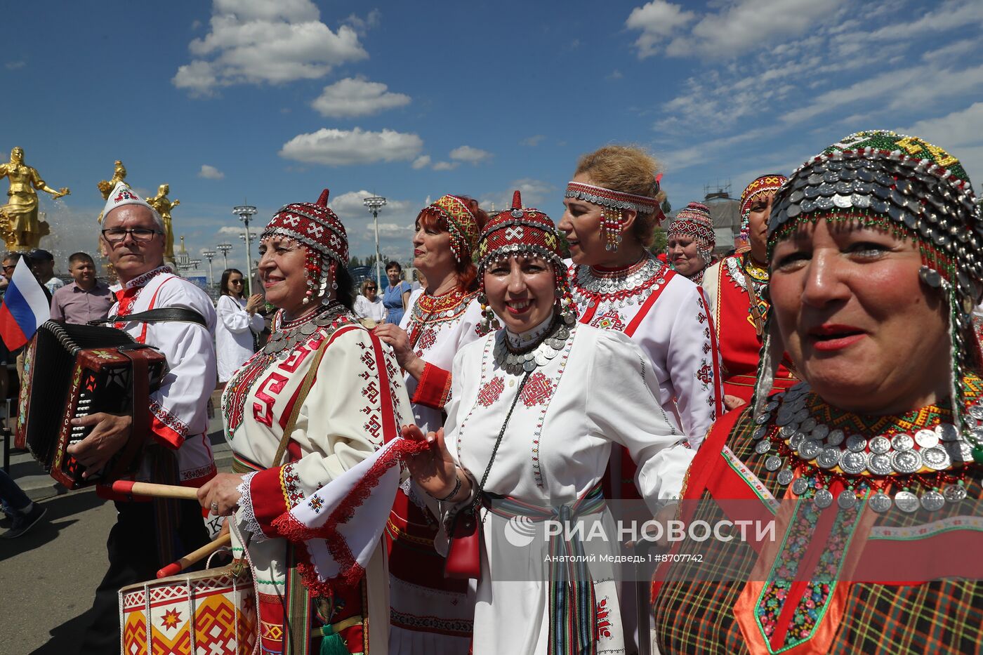 Выставка "Россия". Торжественное открытие праздника "Акатуй"