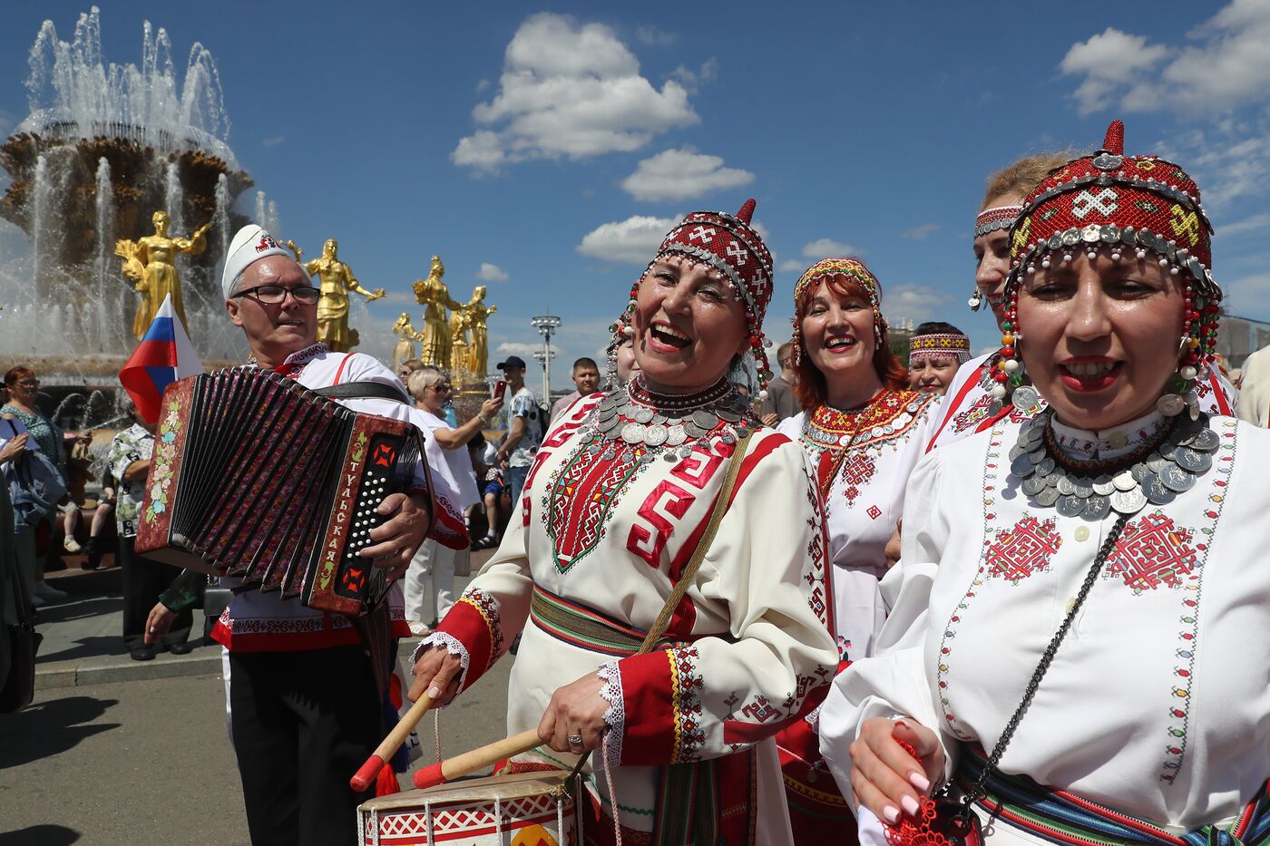 Выставка "Россия". Торжественное открытие праздника "Акатуй"