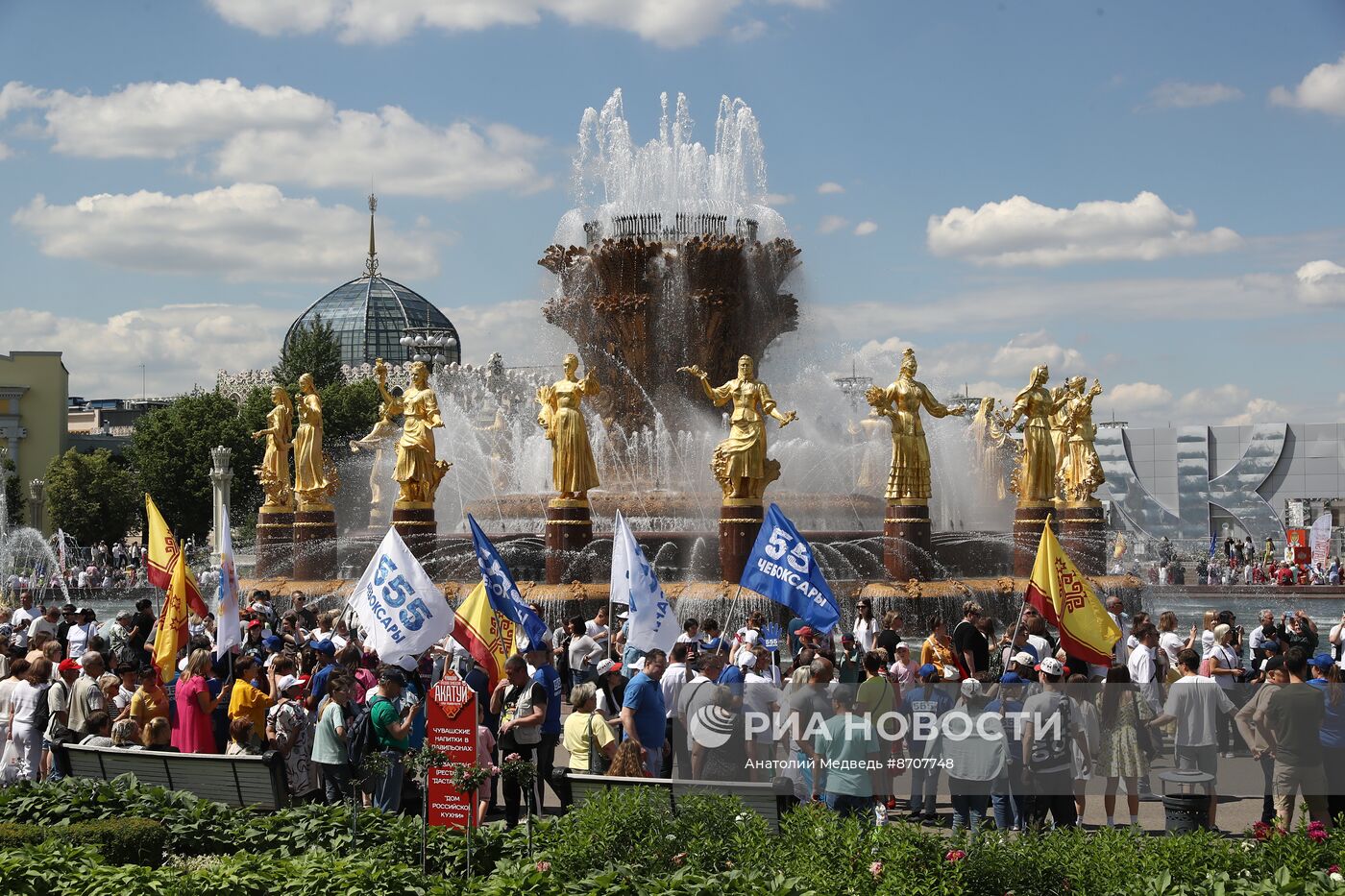 Выставка "Россия". Торжественное открытие праздника "Акатуй"