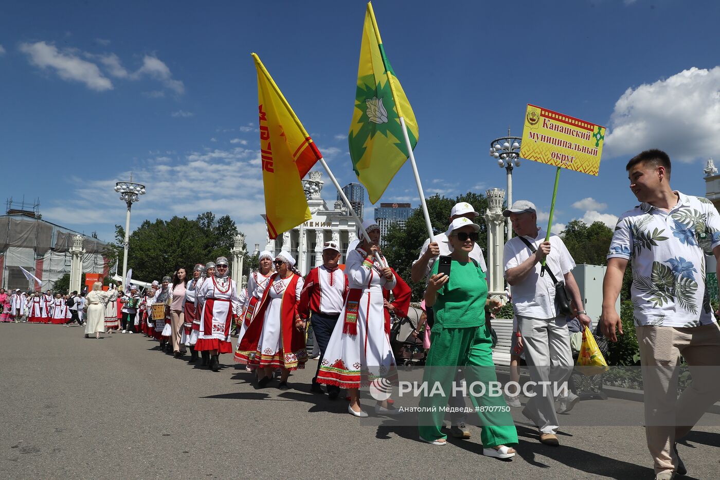 Выставка "Россия". Торжественное открытие праздника "Акатуй"