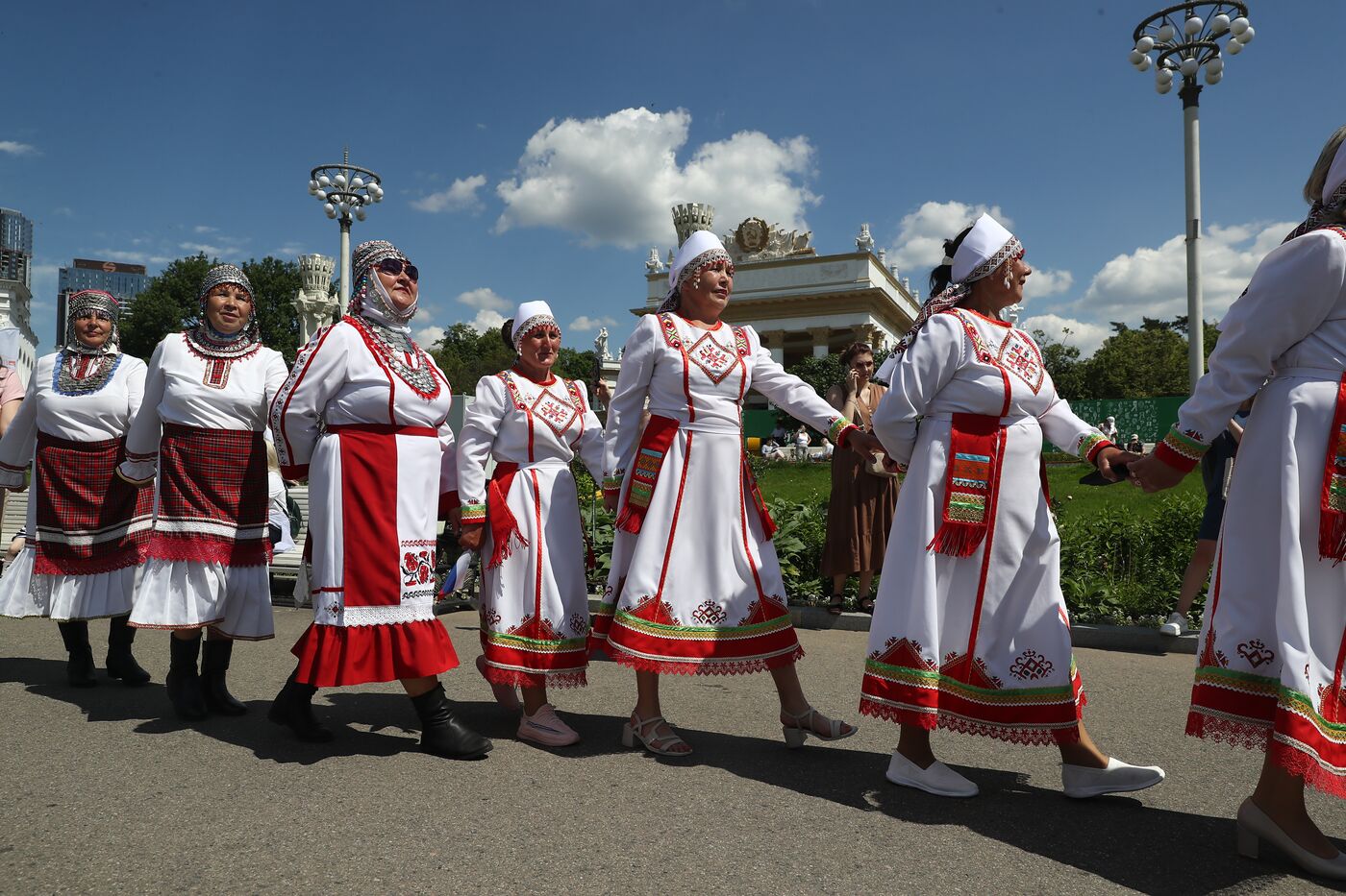 Выставка "Россия". Торжественное открытие праздника "Акатуй"