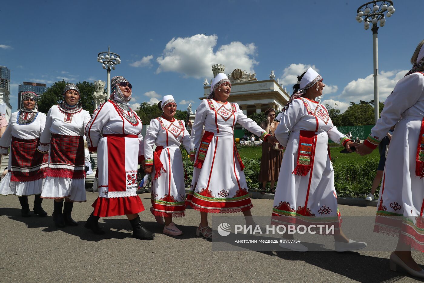 Выставка "Россия". Торжественное открытие праздника "Акатуй"