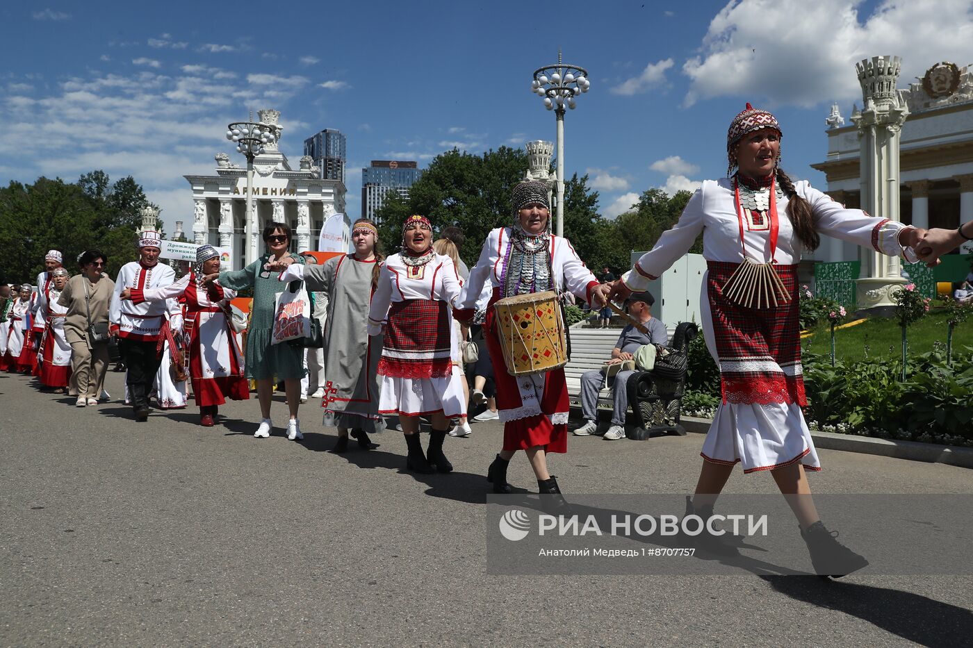 Выставка "Россия". Торжественное открытие праздника "Акатуй"