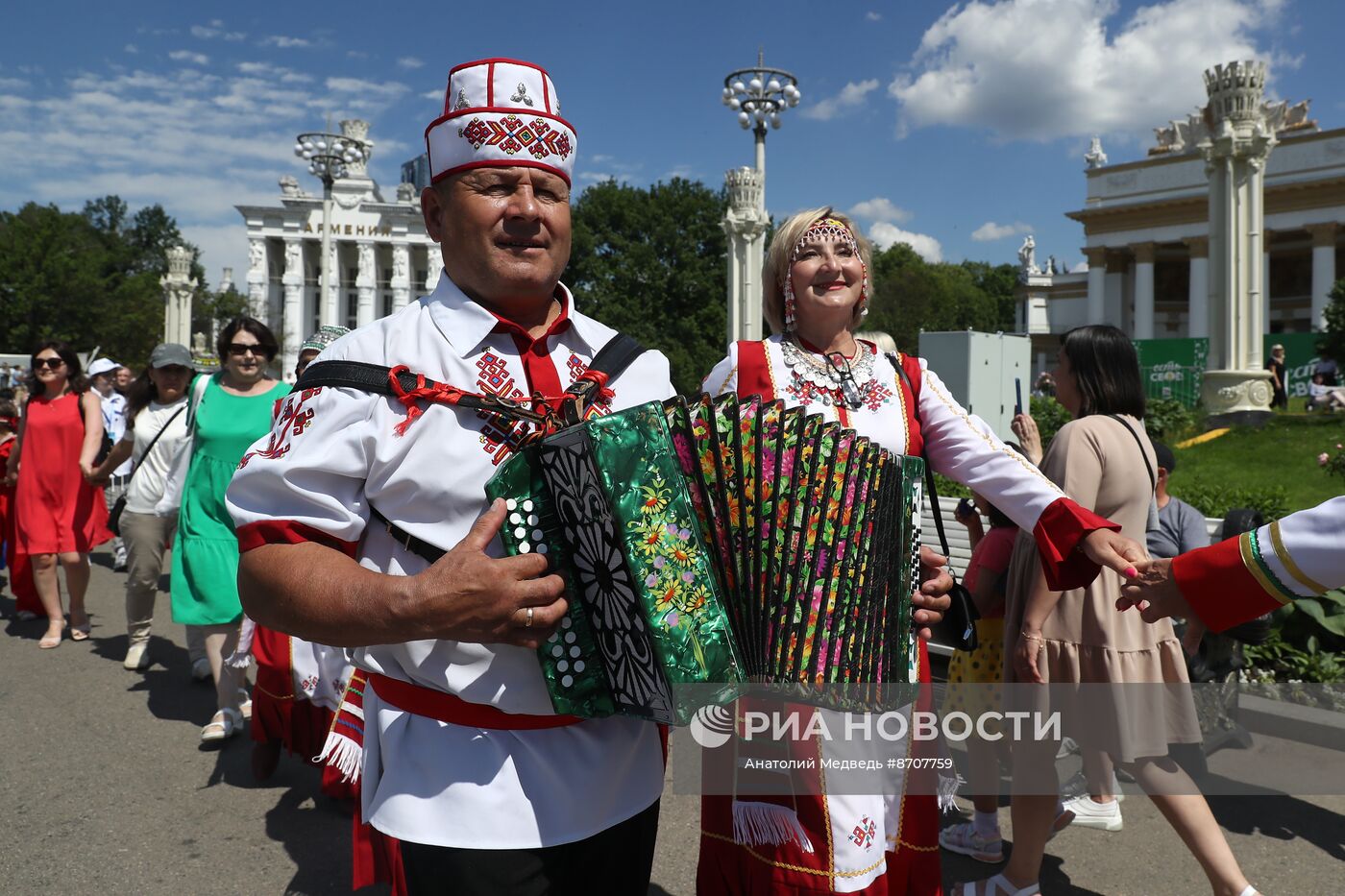 Выставка "Россия". Торжественное открытие праздника "Акатуй"