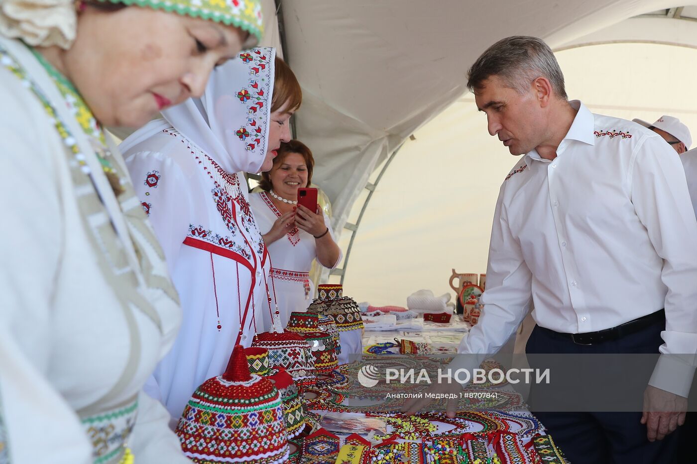 Выставка "Россия". Торжественное открытие праздника "Акатуй"