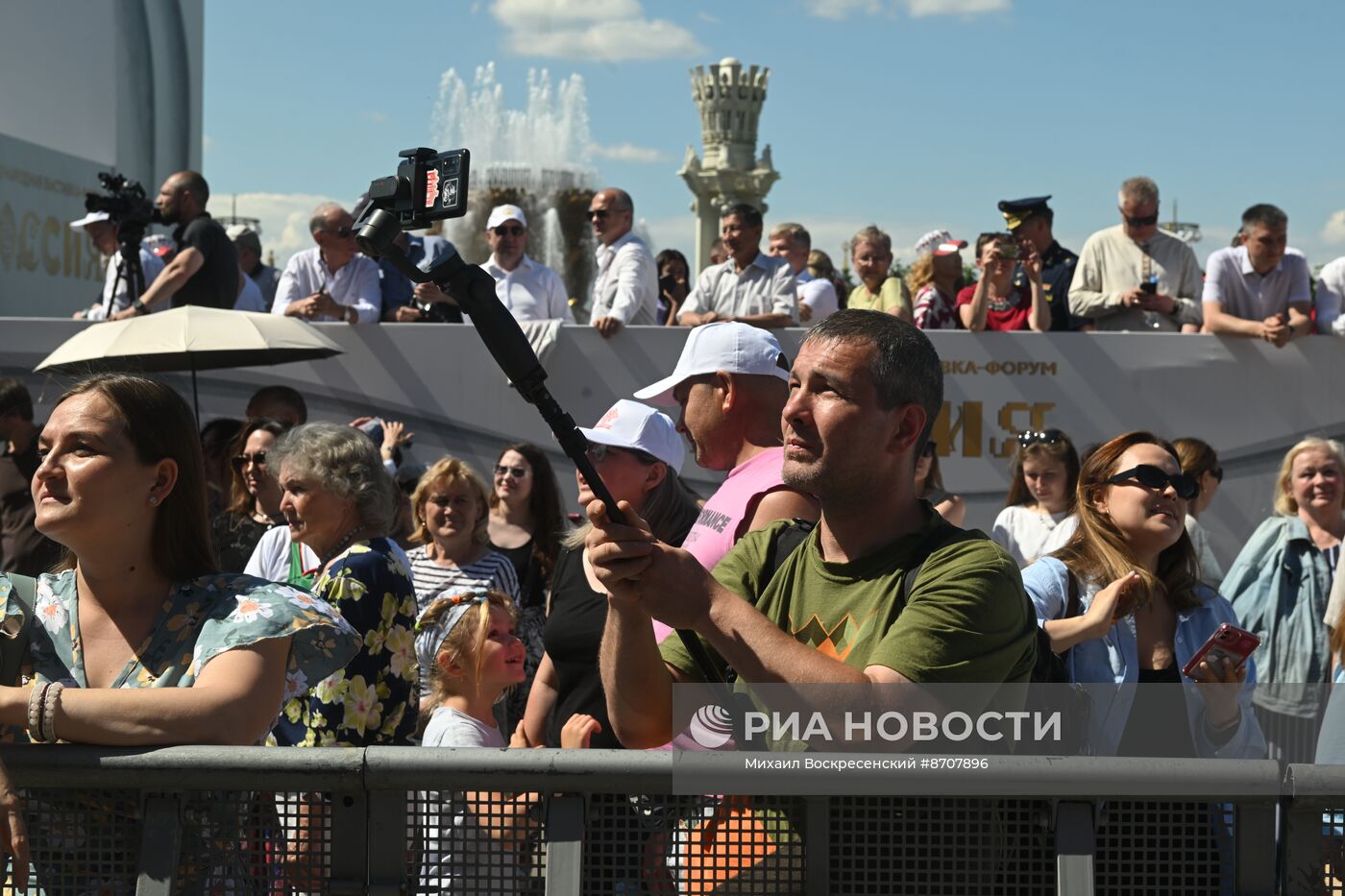 Выставка "Россия". Торжественное открытие праздника "Акатуй"