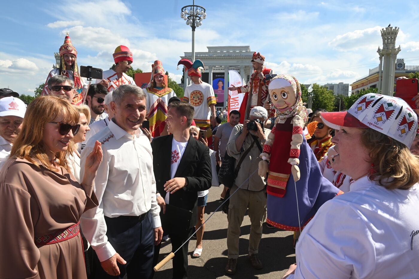 Выставка "Россия". Торжественное открытие праздника "Акатуй"