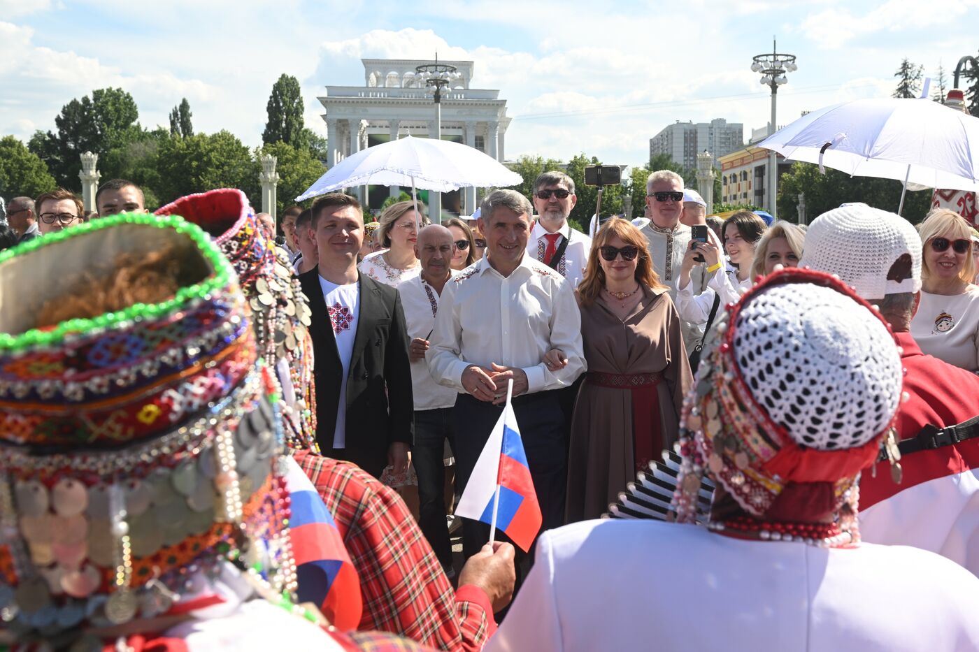 Выставка "Россия". Торжественное открытие праздника "Акатуй"