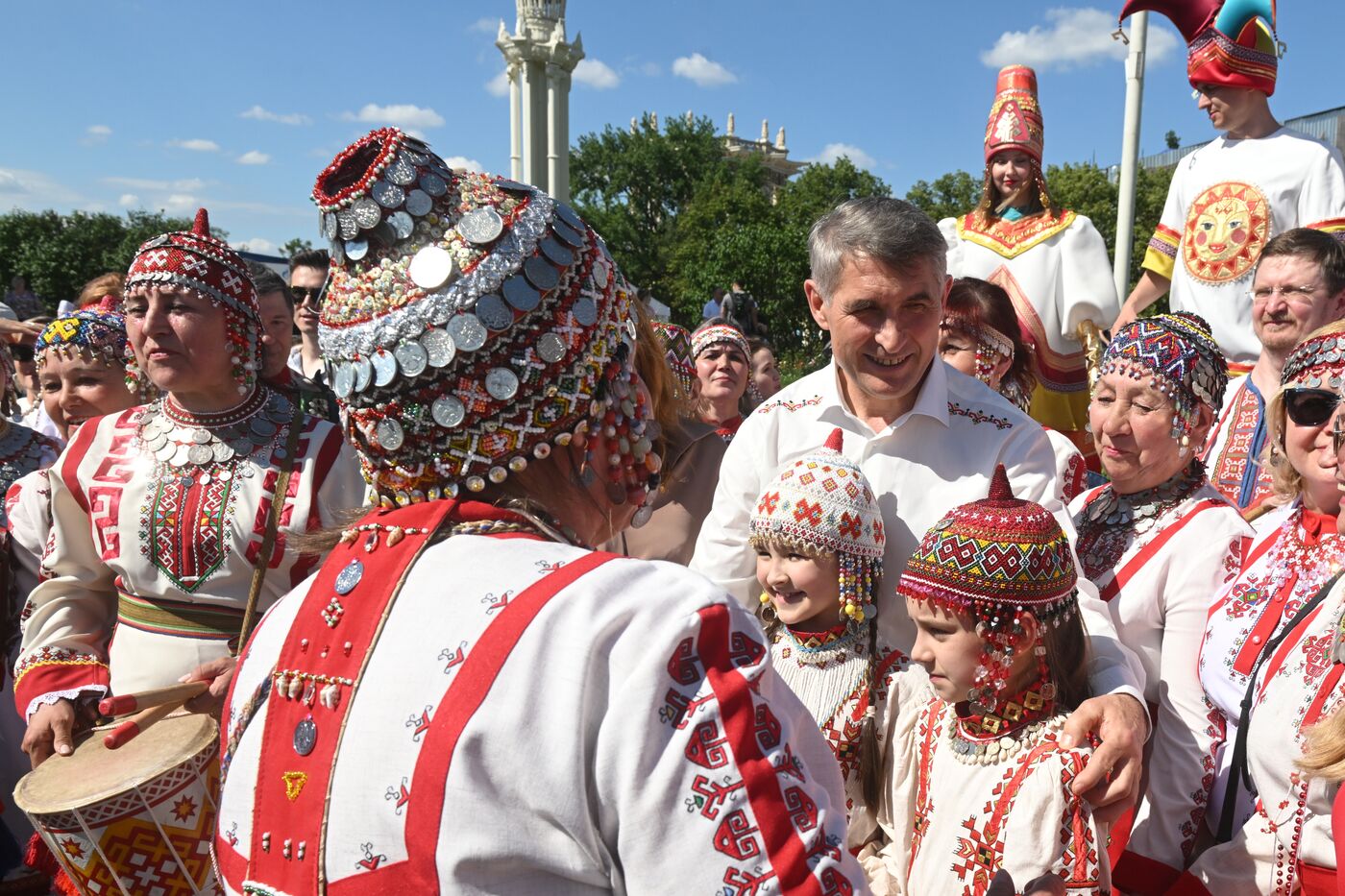 Выставка "Россия". Торжественное открытие праздника "Акатуй"